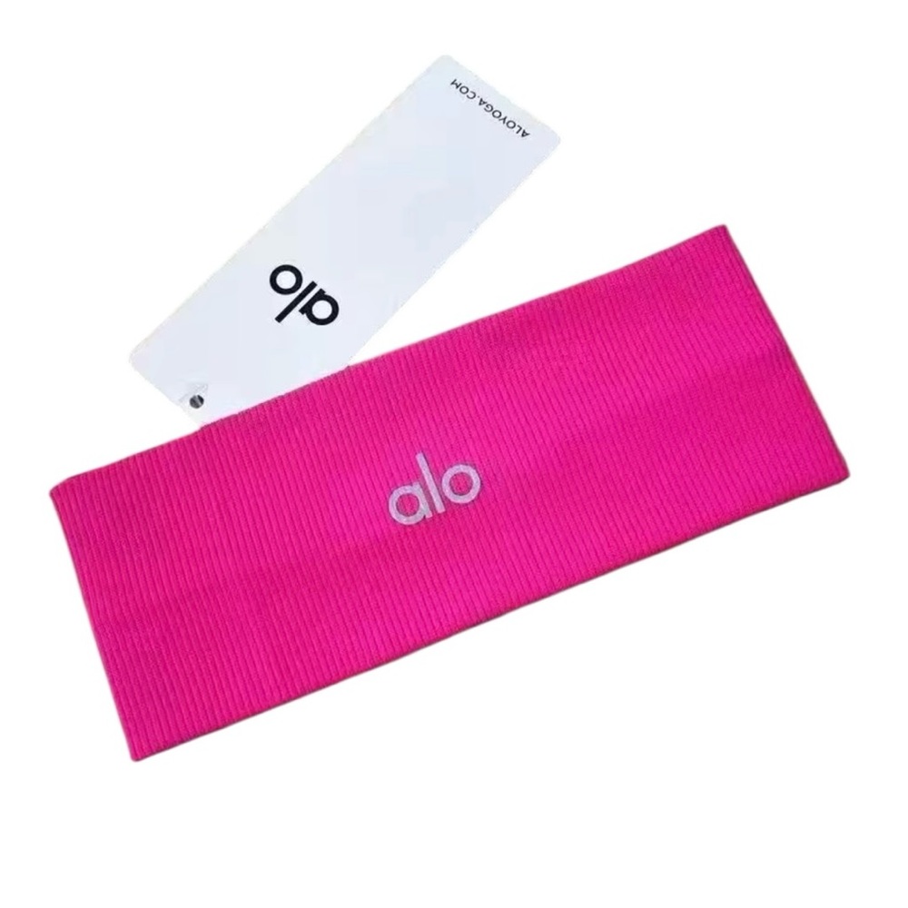 Alo Yoga Ribbed Wide Headband – NWT - Picture 3 of 16